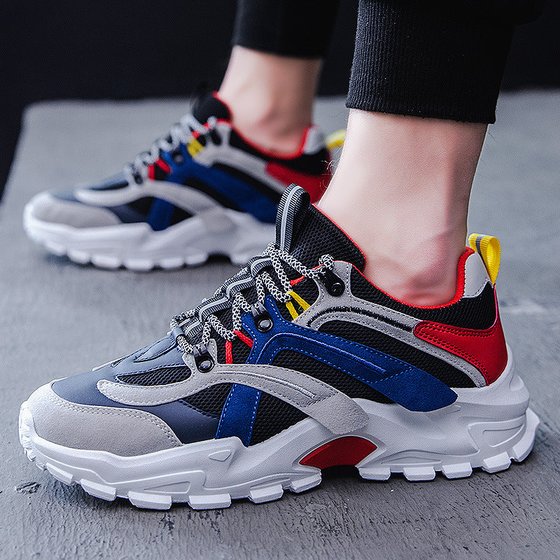 Sports shoes student breathable mesh running shoes