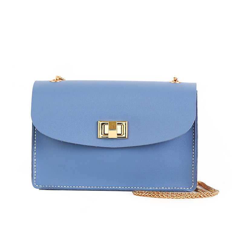 Chain Korean Version Diagonal One Shoulder Diy Handmade Material Bag