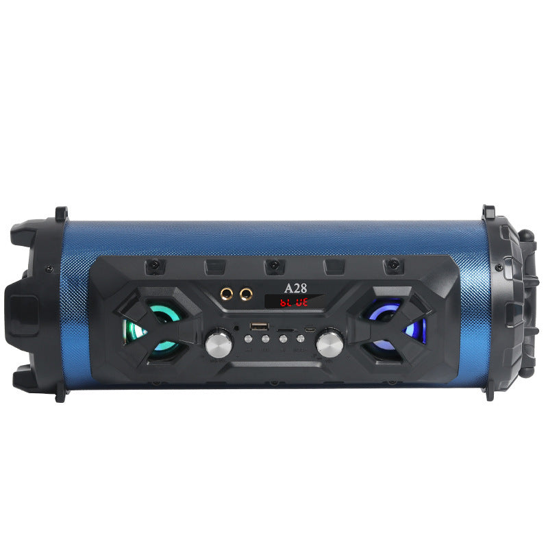 A28 Bluetooth Speaker Outdoor Portable Square Dance Barrel Audio Wireless Subwoofer