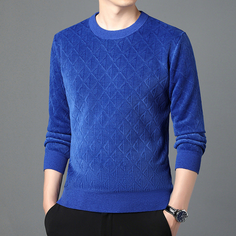 Fleece Padded Chenille Warm Sweater