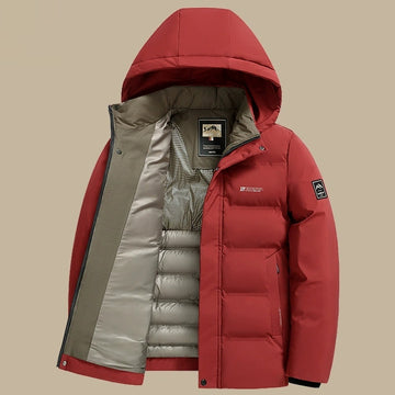 Warm And Fleece Thickened Down Jacket