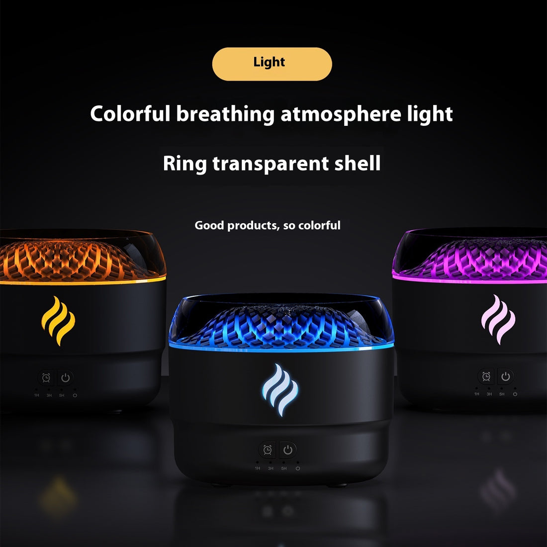 New Flame Aromatherapy Humidifier Super Large Spray Volume