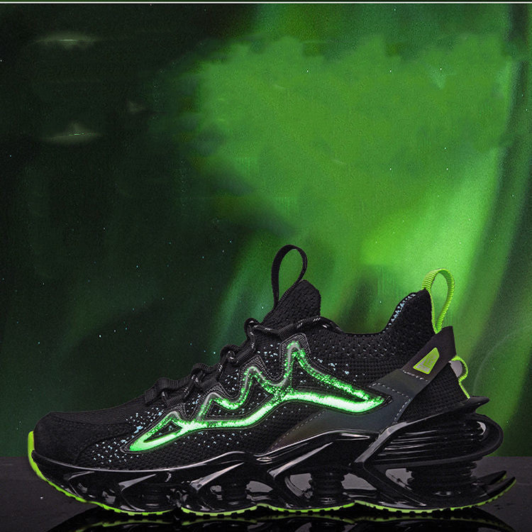 Summer Breathable Men's Shoes New Shoes Shock Absorption Running Sneakers