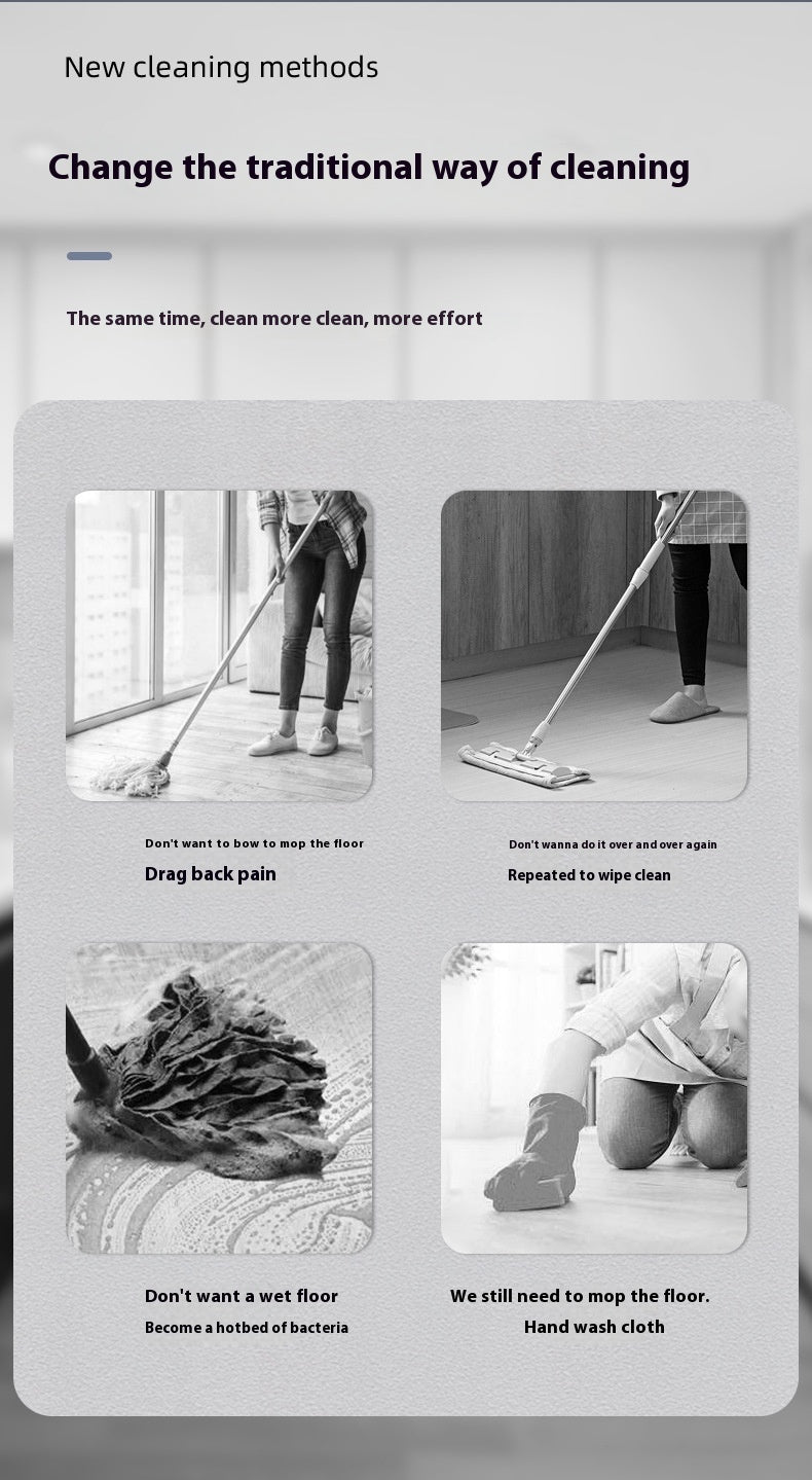 Wireless Electric Mop Hand Wash-free Automatic