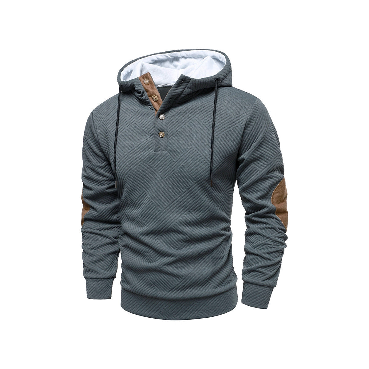 Men's Simplicity Trendy Loose Hooded Casual Fashion Pullover