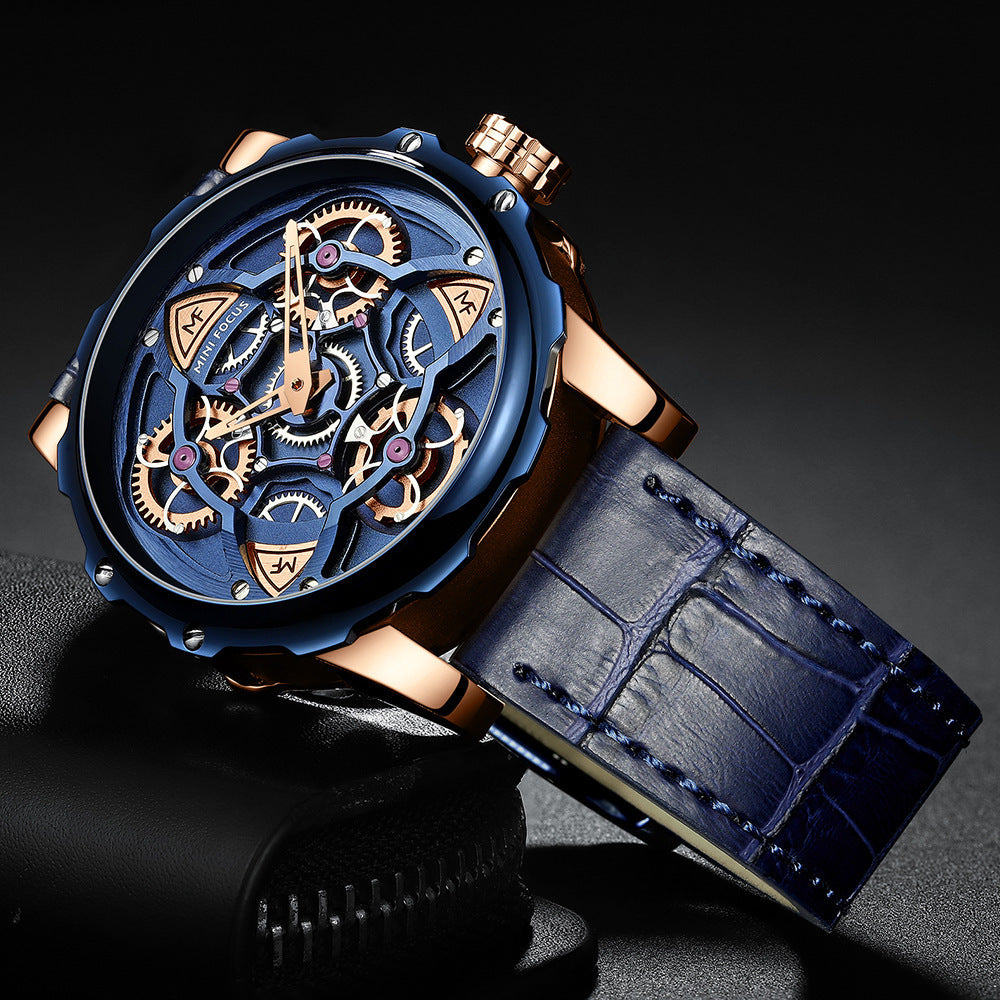 Hollow Belt Casual Men's Watch