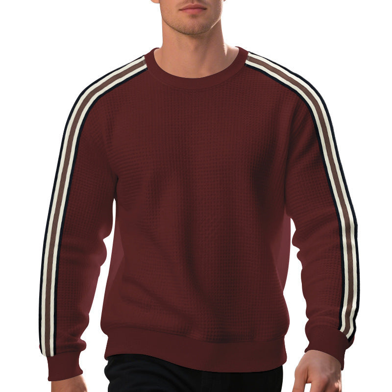 Casual Men's Loose Round Neck Sweater Thin