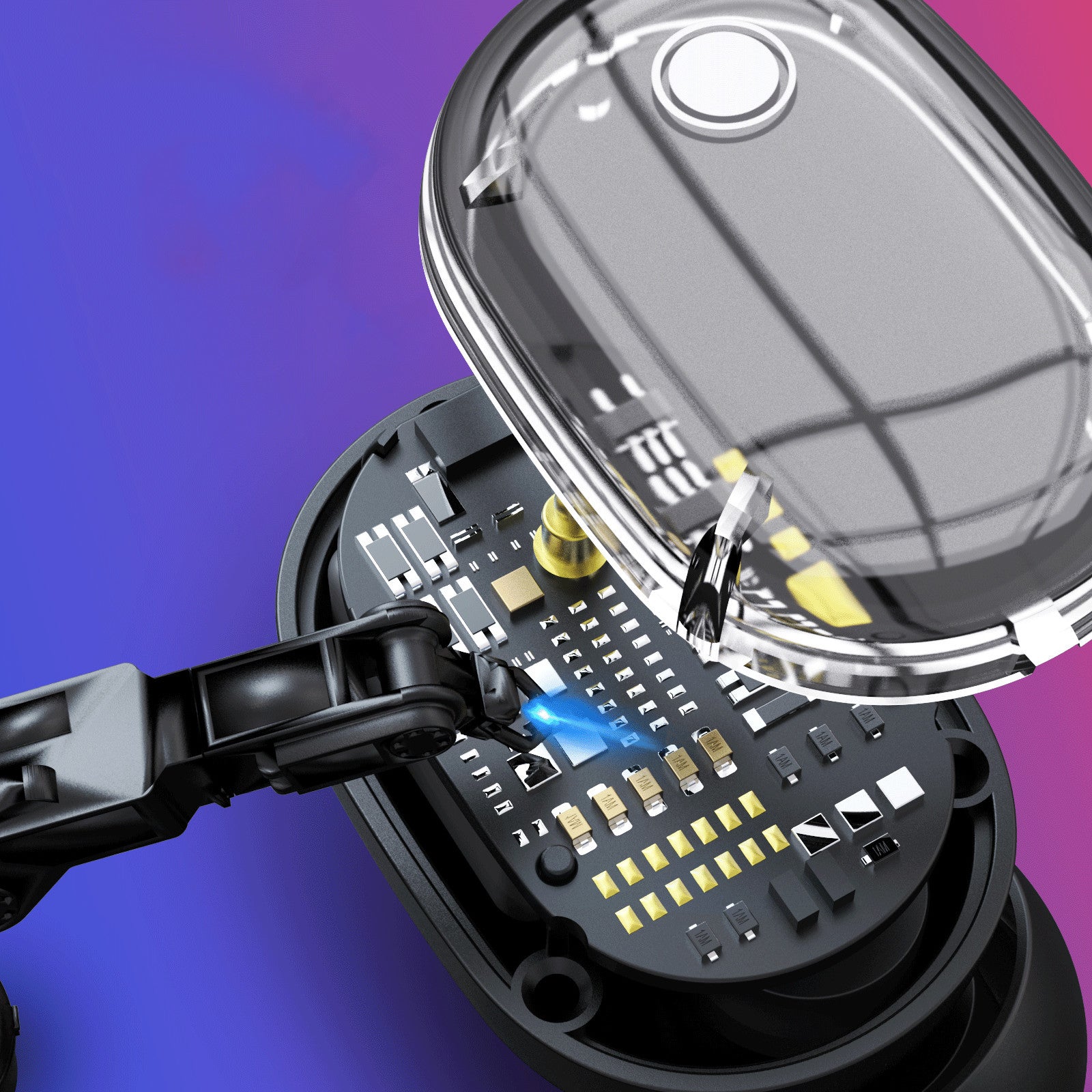 Wireless bluetooth headset