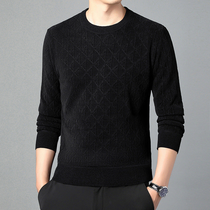 Fleece Padded Chenille Warm Sweater