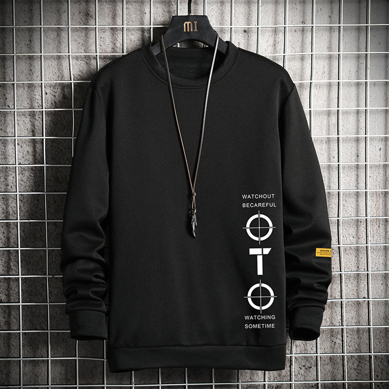 Sweater Men's Spring And Autumn Fat Man Plus Size Handsome And Versatile