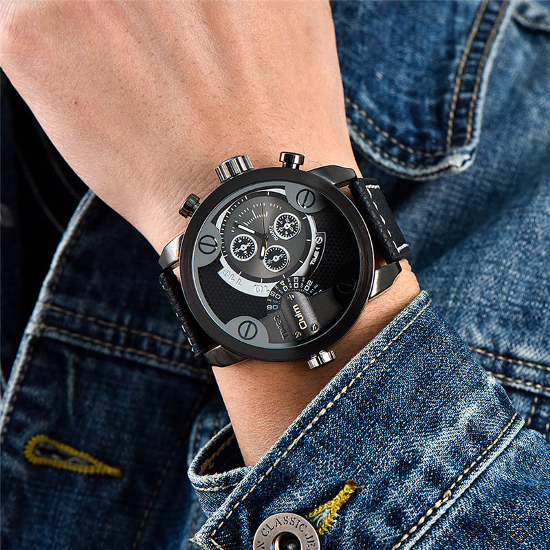 Multi color Large Dial Watch