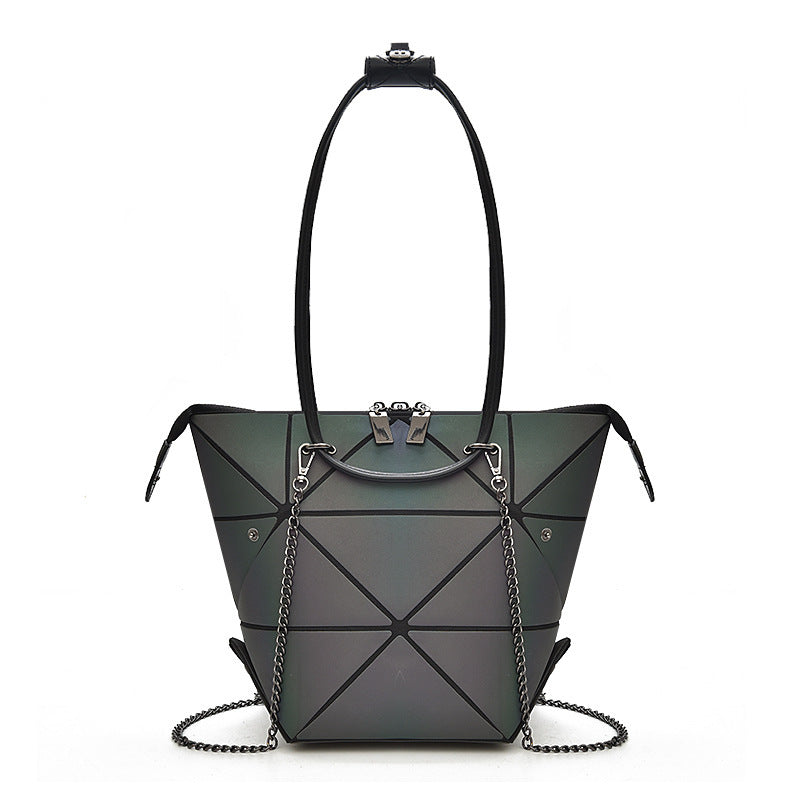 Trendy Variety Bag Folding Geometric Portable Diamond Laser