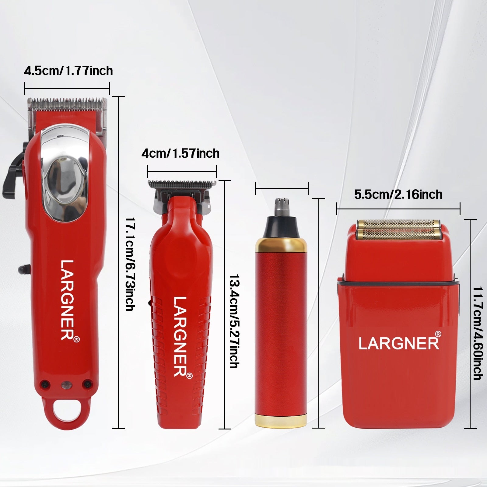 Household Portable Low-noise Five In One Electric Shaver