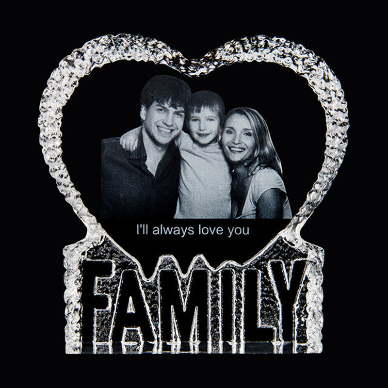 FAMILY Base Crystal Handicraft Ornaments Creativity