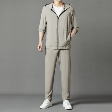 Korean Version Sun-protective Clothing Suit Fashion Loose Casual Hooded Thin