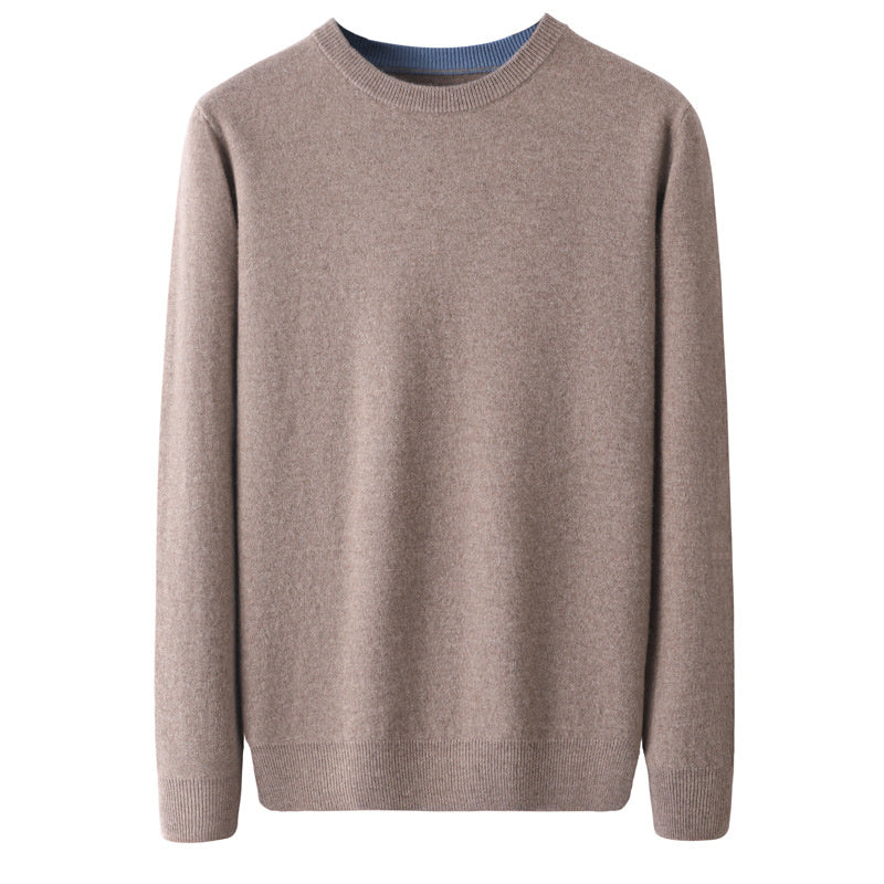 Simple Casual Loose Pullover Long Sleeve Sweater