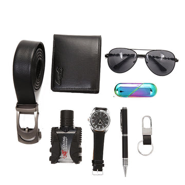 Men's belt wallet set