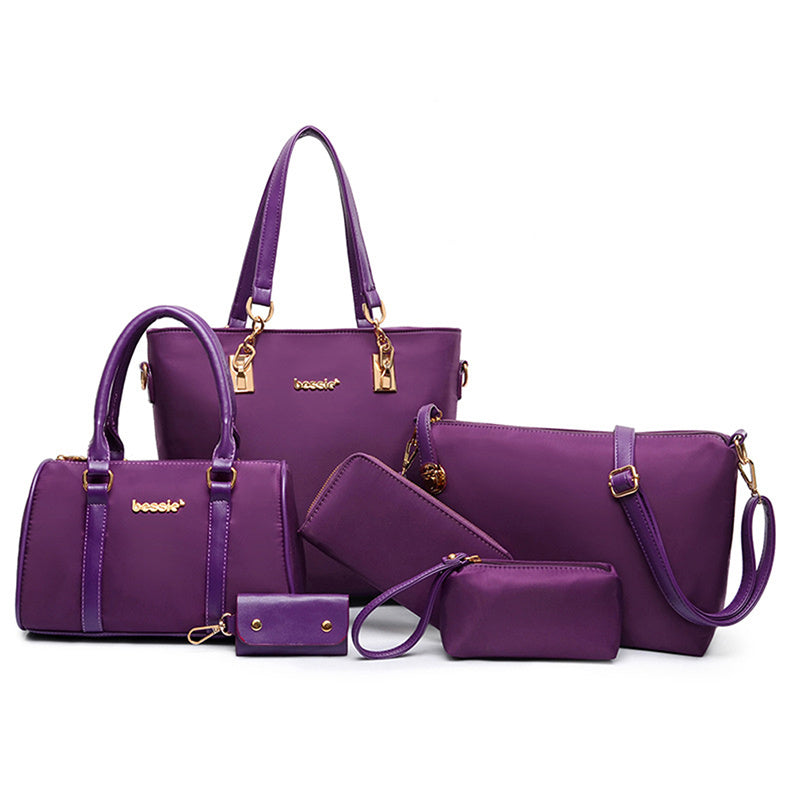 Women's six-piece handbag