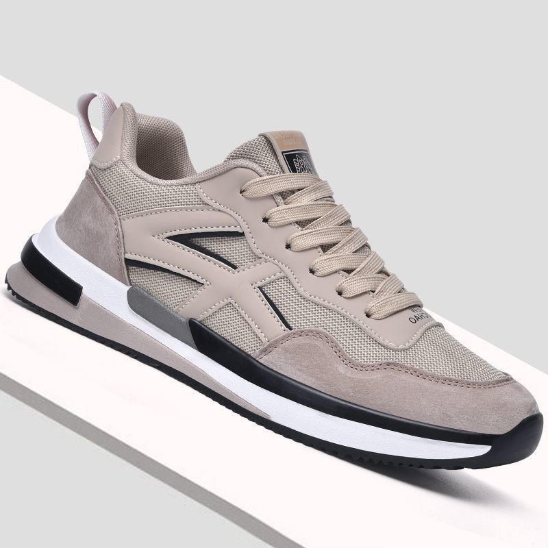 Leather Comfortable Breathable Casual Sneaker