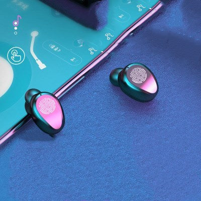 Mini F9 touch TWS5.0 bluetooth headset with battery display