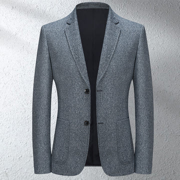 Men's Knitting Suit Casual Nylon Coat