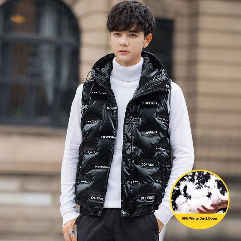 Light & Fashionable Men's Slim Down Vest