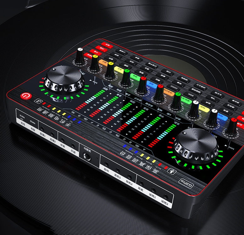 G3pro Live Broadcast Sound Card Microphone