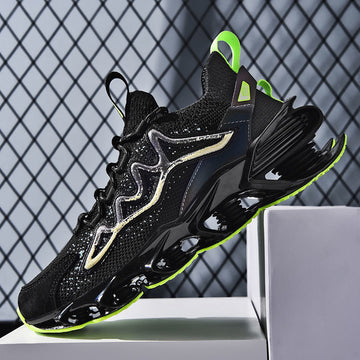 Summer Breathable Men's Shoes New Shoes Shock Absorption Running Sneakers