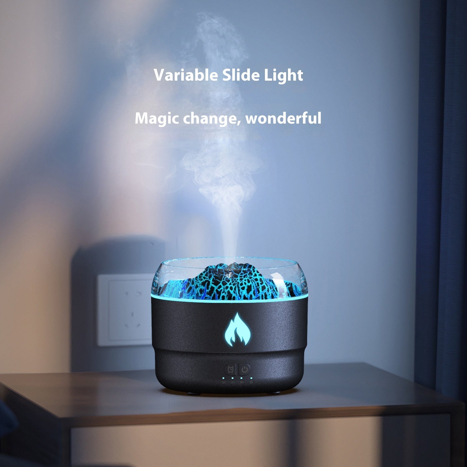 New Flame Aromatherapy Humidifier Super Large Spray Volume