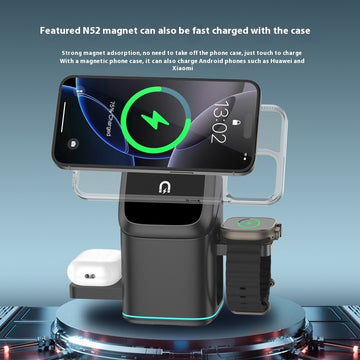Mobile Phone Magnetic Wireless Charging Stand