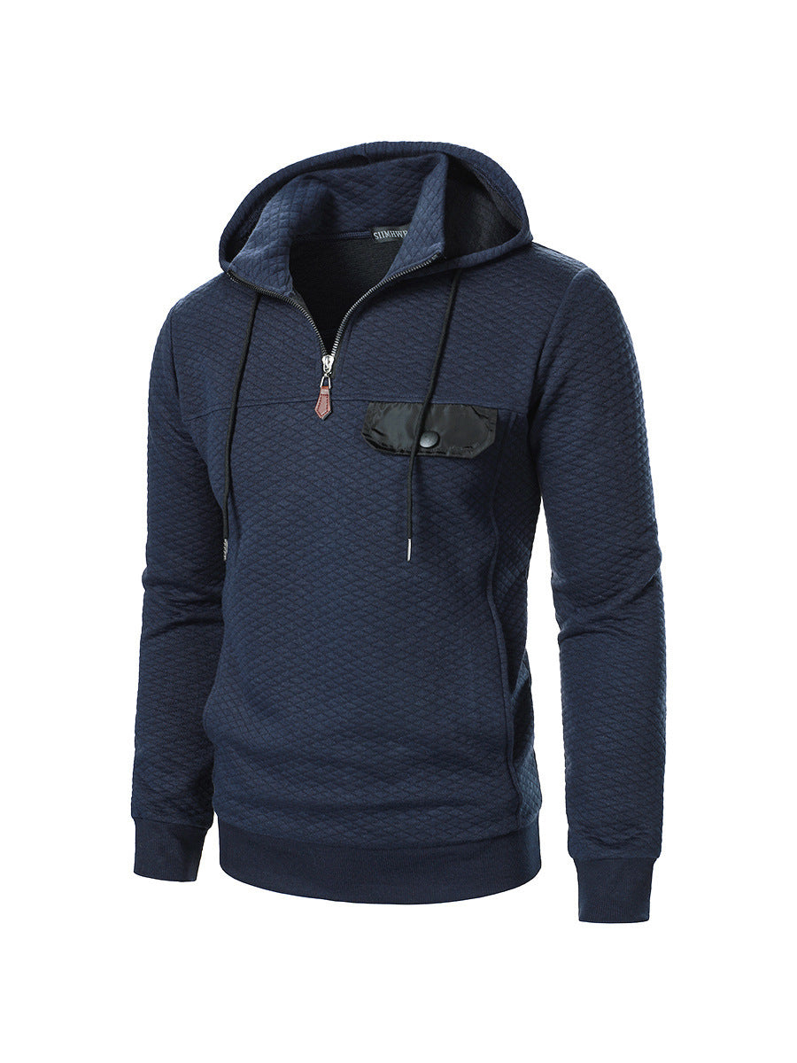 Men's Simplicity Trendy Loose Sweater Hooded