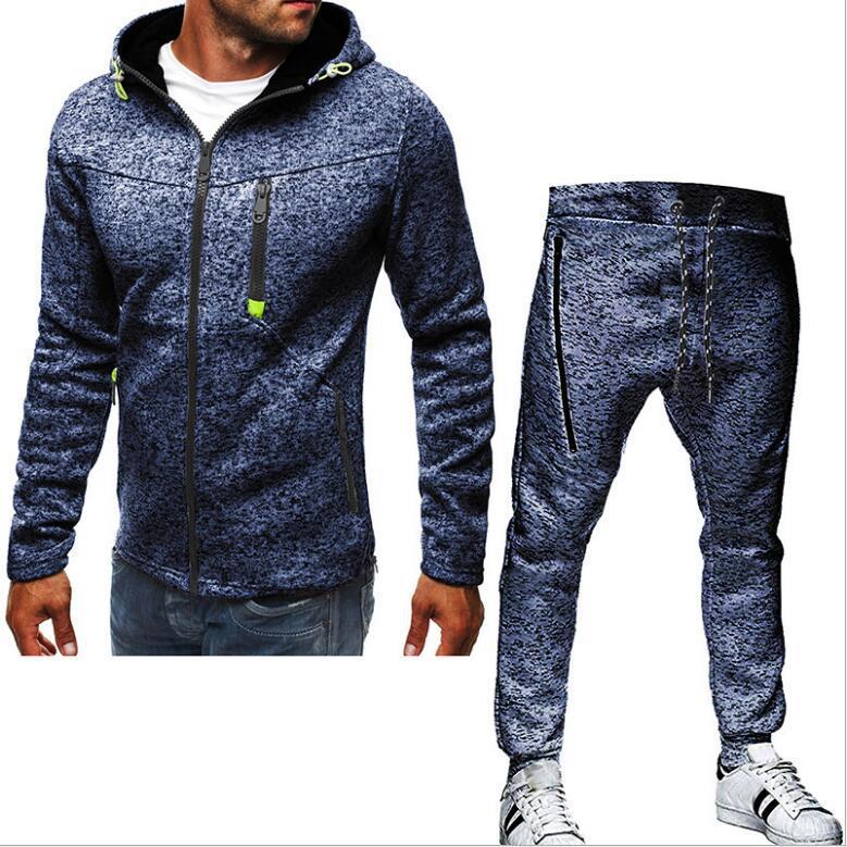 Leisure Sports Hooded Sweater Suit