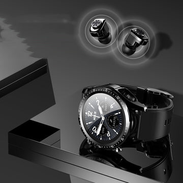 Headphones Sports Bracelet 2-in-1 Heart Rate Monitor Bluetooth Calling