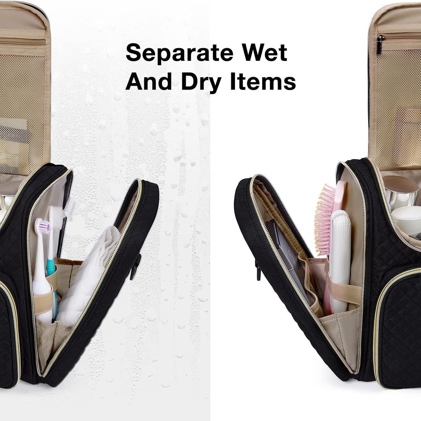 Women's Large Capacity Waterproof Portable Travel Multifunctional Storage Bag