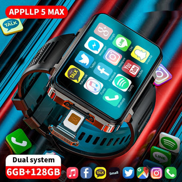 Large Screen Smart Watch 4G Android System Dual Camera