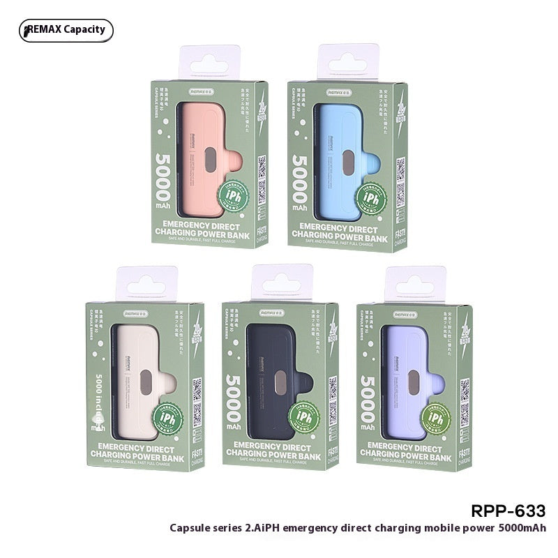 Capsule 5000 MA Emergency Power Bank