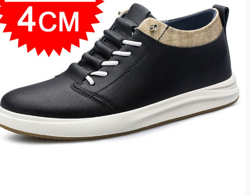 Invisible Height Increasing Insole Men's Shoes Casual Sneaker Board Shoes
