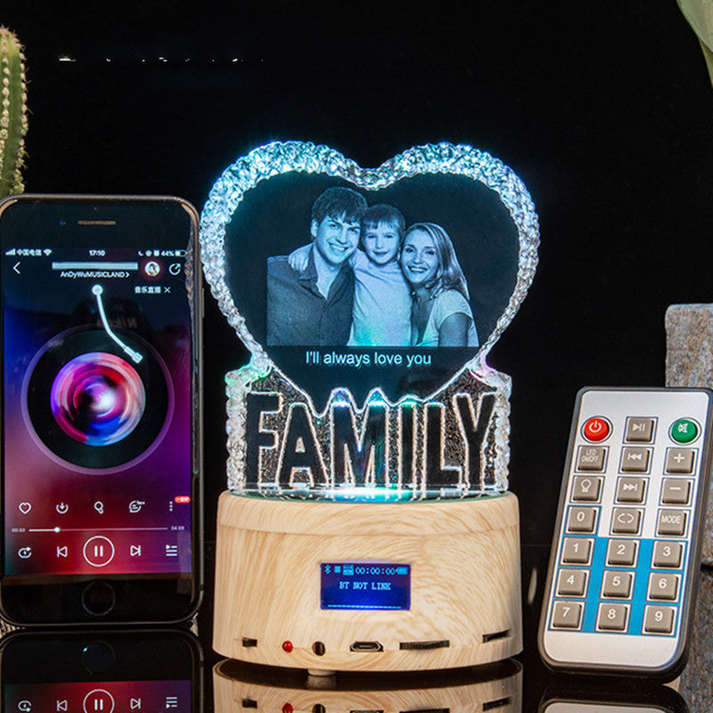 FAMILY Base Crystal Handicraft Ornaments Creativity