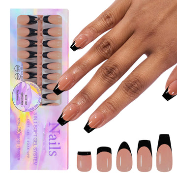 Nail Coffee Black New Seamless Wear Nail Removable Nail Beauty Nail Patch