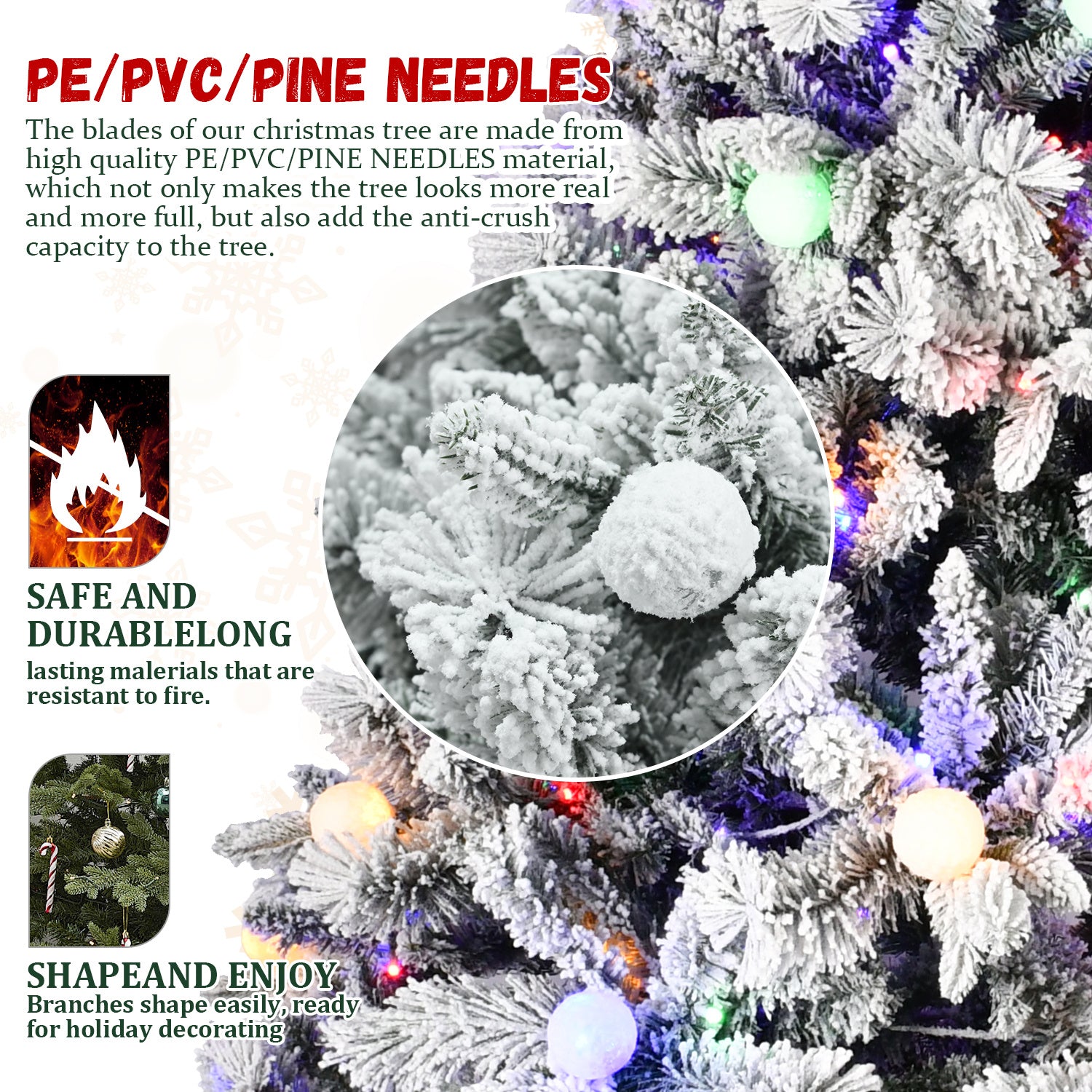 PVC Christmas Tree, Christmas Decorations