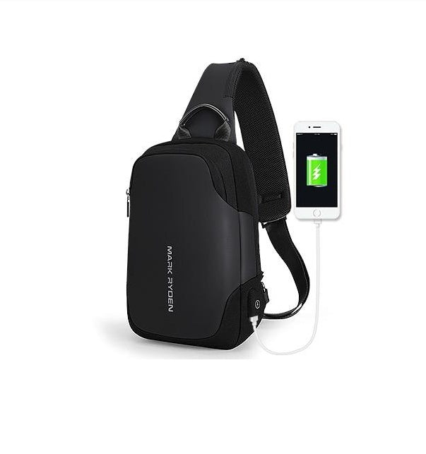 Men's bag shoulder bag casual small backpack