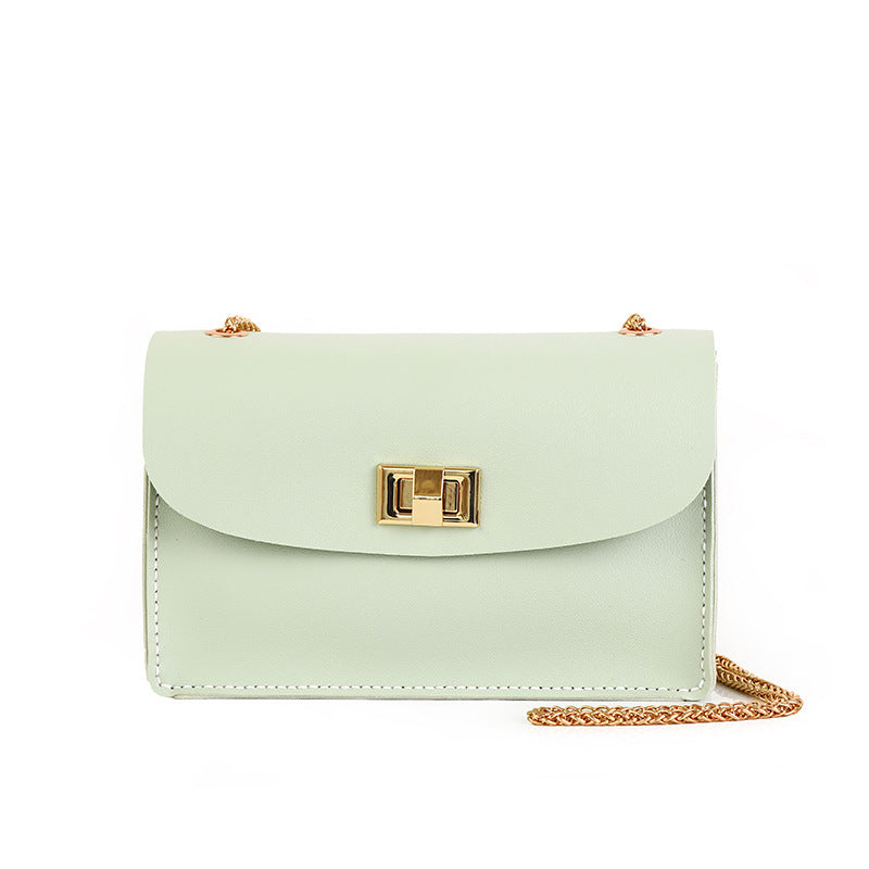 Chain Korean Version Diagonal One Shoulder Diy Handmade Material Bag