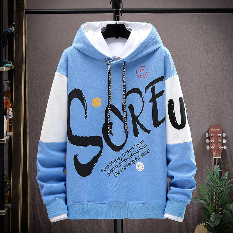 Men's Autumn All-match Printed Sweatshirt