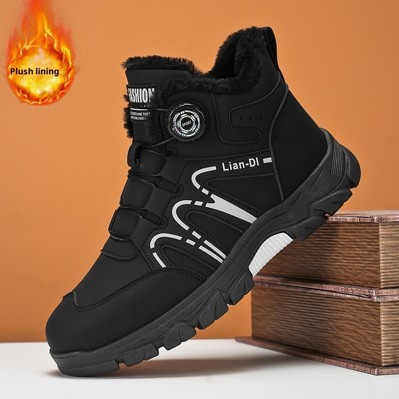 Warm Martin Boots British Style Fashion Trendy Shoes