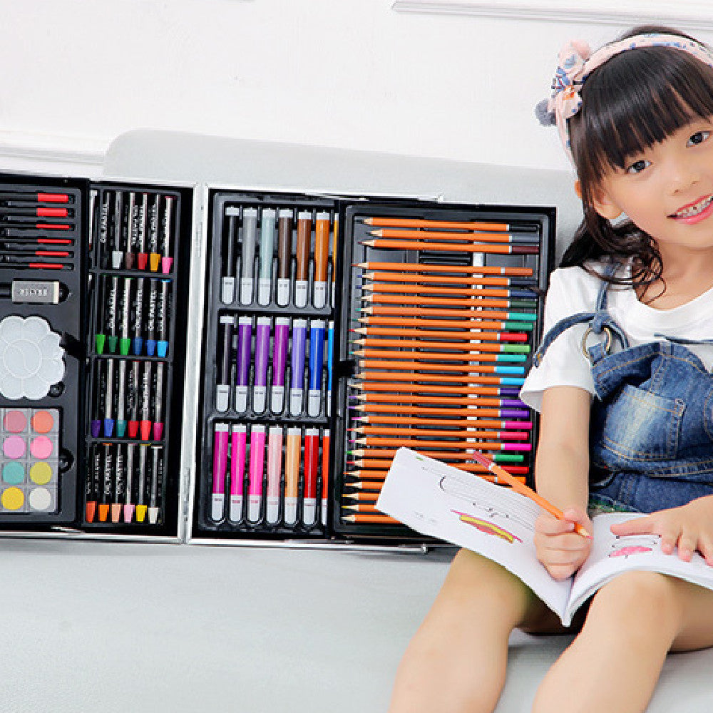 Children's Painting Aluminum Box Suit