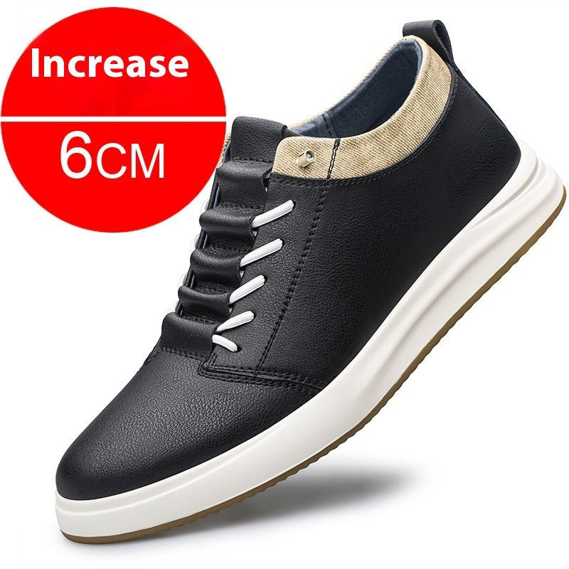 Invisible Height Increasing Insole Men's Shoes Casual Sneaker Board Shoes