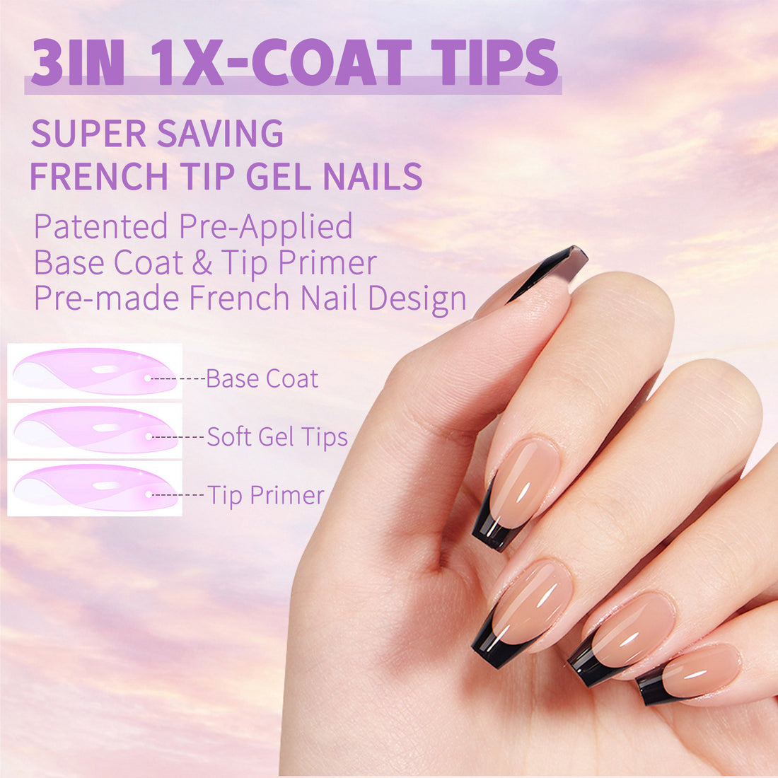Nail Coffee Black New Seamless Wear Nail Removable Nail Beauty Nail Patch
