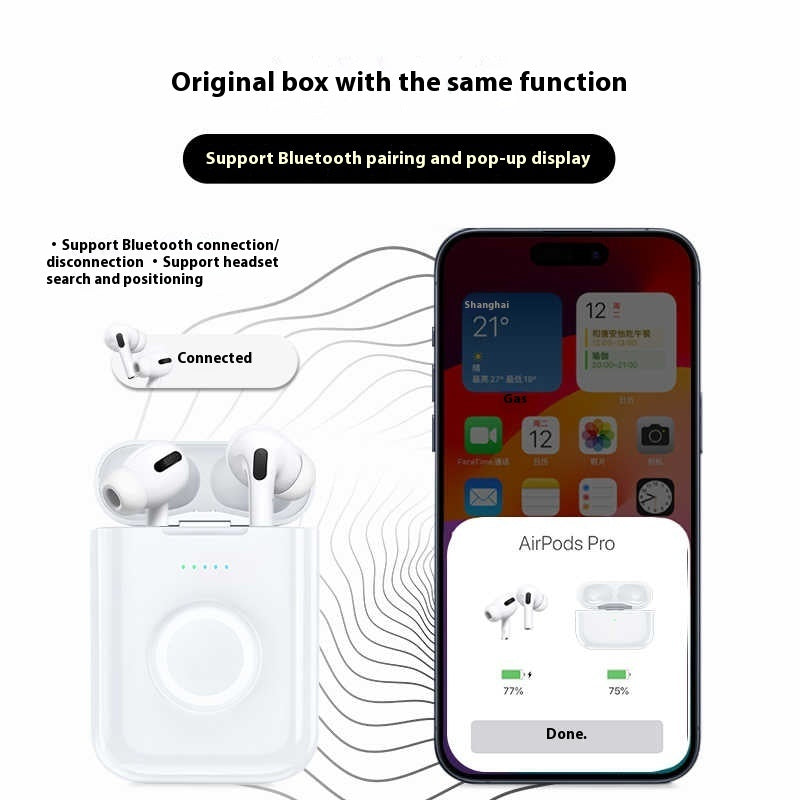 Bluetooth Headset Charging Bin Box Watch Charger