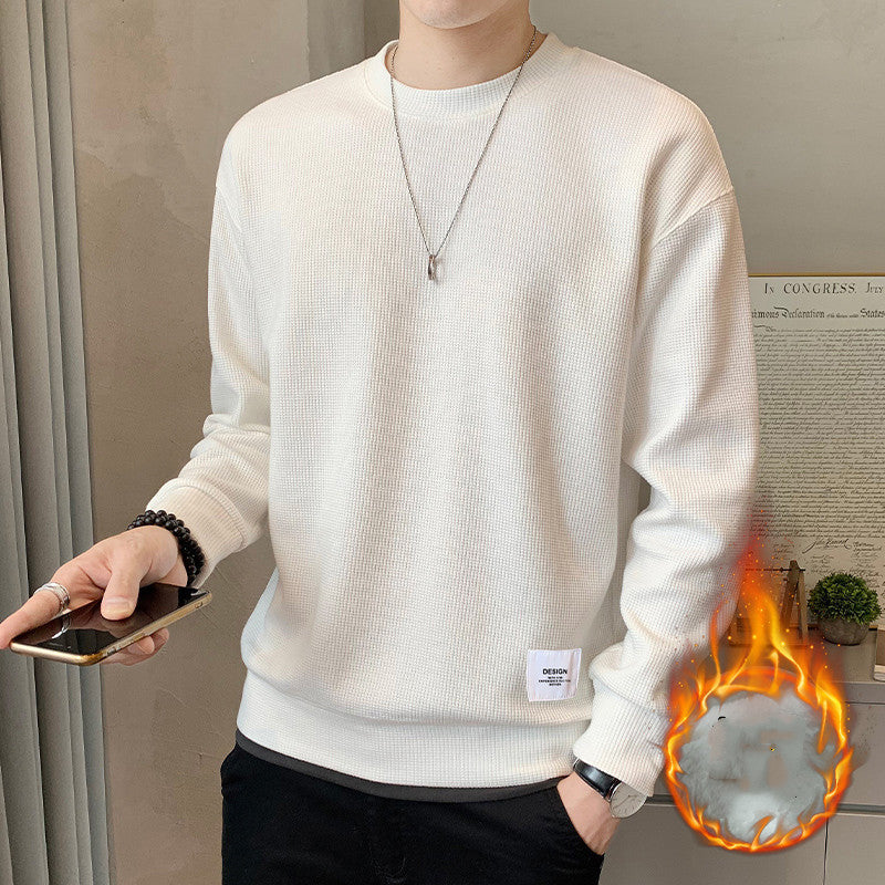 Men's Spring And Autumn Bottoming Shirt Top Sweater