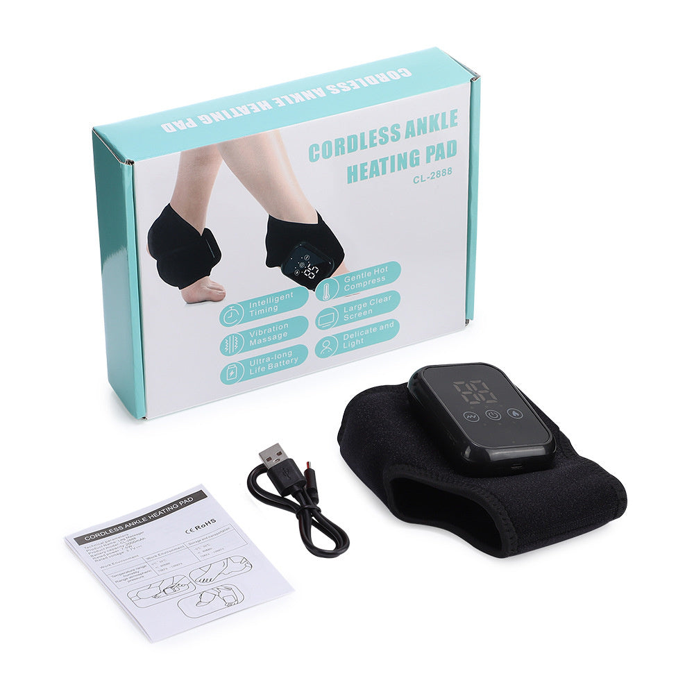 Electric Heating Ankle And Wrist Guard Feet Massage Instrument Relax Ankle
